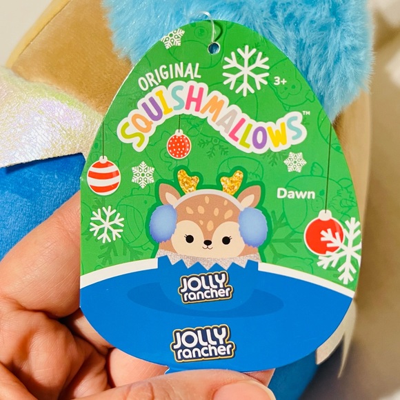 Squishmallows Holiday Heidi (Bubble Yum) & Dawn (Jolly Rancher) - Picture 6 of 13